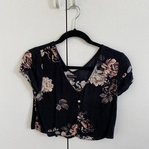 Floral Crop Top
